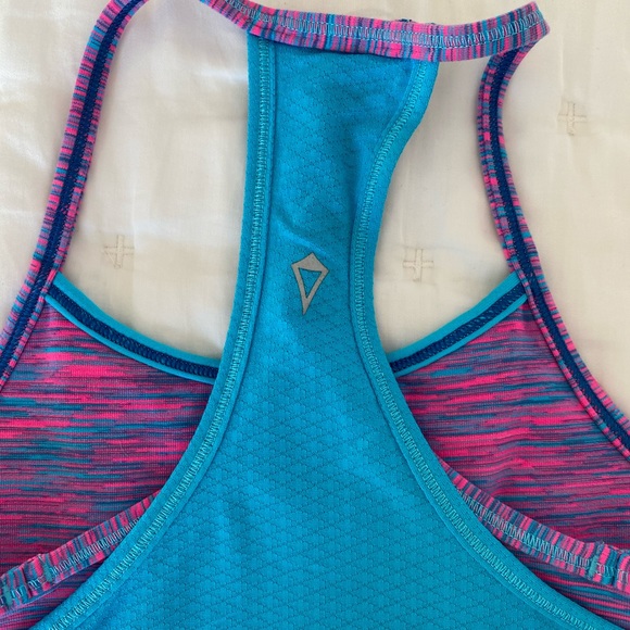 Blue layered Ivivva by Lululemon tank top - Picture 3 of 5